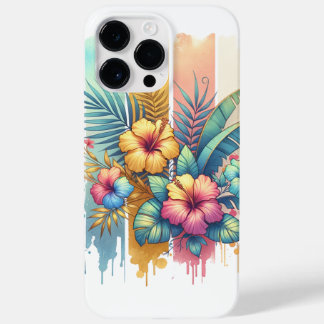 Coque Case-Mate iPhone Boîtier téléphonique de l'artiste aquarelle floral