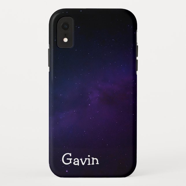 Coques Case-Mate iPhone Boîtier téléphonique de nom Galaxy personnalisé -  (Dos)