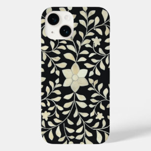 Coque Case-Mate iPhone Boîtier téléphonique d'entrée d'os noir