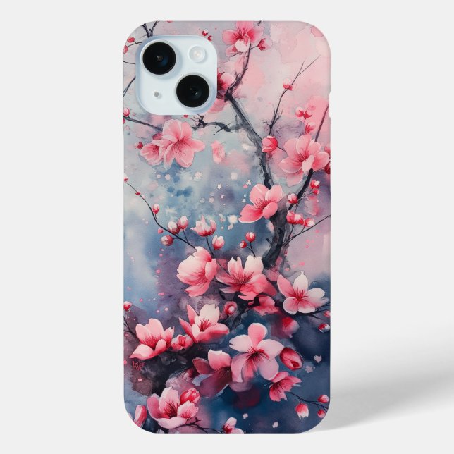 Coques Case-Mate iPhone Boîtier téléphonique en fleurs de cerisier japonai (Verso)