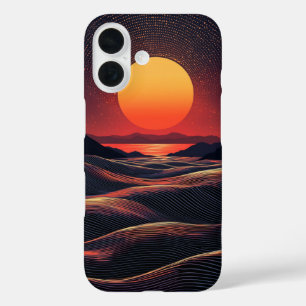 Coque Pour iPhone 16 Boîtier téléphonique en verre de soleil
