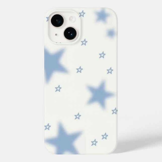 Coques Case-Mate iPhone Boîtier téléphonique esthétique Blue Star - Style  (Verso)