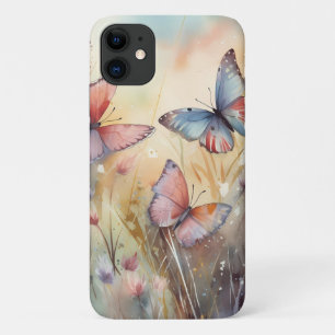 Case-Mate iPhone Case Boîtier téléphonique exclusif à papillon en fleurs