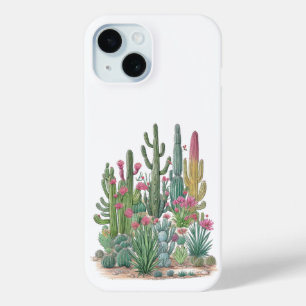 Coque Case-Mate iPhone Boîtier téléphonique Floral Cactus