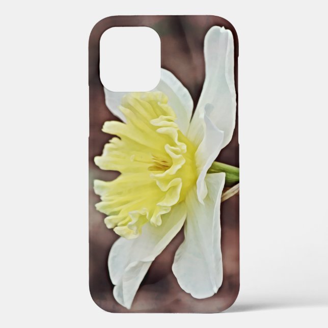 Coques Case-Mate iPhone Boîtier téléphonique floral Daffodique de printemp (Verso)