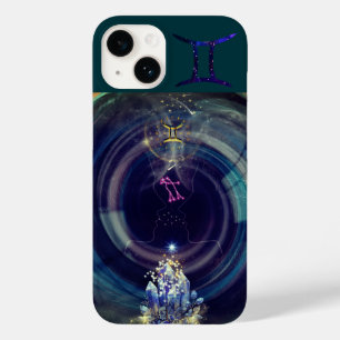 Coque Case-Mate iPhone Boîtier téléphonique Gemini, bleu