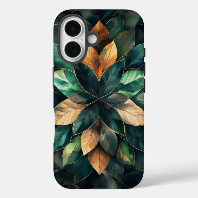 Coques Case-Mate iPhone Boîtier téléphonique Golden Harmony Leaf (Verso)