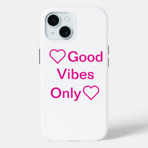 Coque Case-Mate iPhone Boîtier téléphonique Good Vibes uniquement Pastel