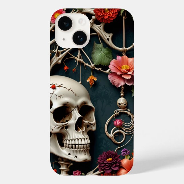 Coques Case-Mate iPhone Boîtier téléphonique Gothique Floral Harmony (Verso)