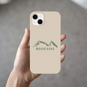 Coque Case-Mate iPhone Boîtier téléphonique Green Mountains