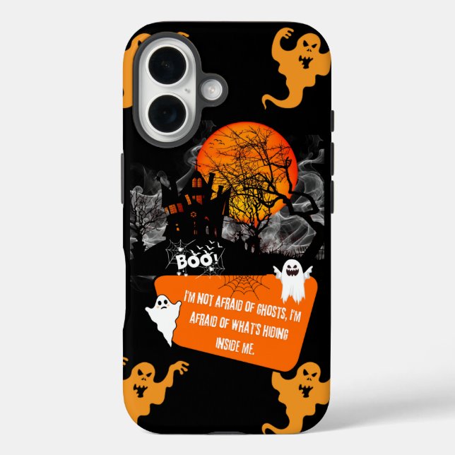 Coques Case-Mate iPhone Boîtier téléphonique Halloween - Iphone Éffrayant  (Verso)