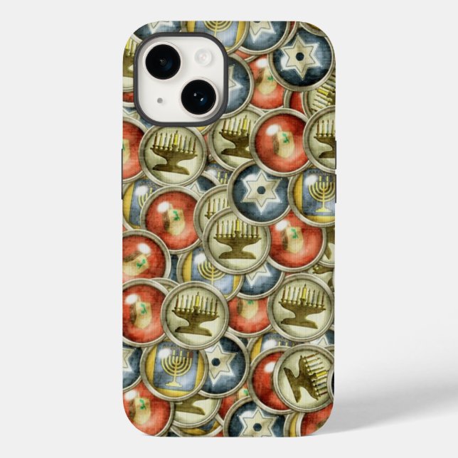 Coques Case-Mate iPhone Boîtier téléphonique Hanoukka (Verso)