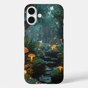 Coque Pour iPhone 16 Plus Boîtier téléphonique Imaginaire - Scène boisée enc