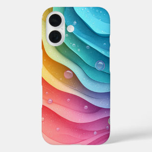 Coque Pour iPhone 16 Boîtier téléphonique Jelly Spectrum