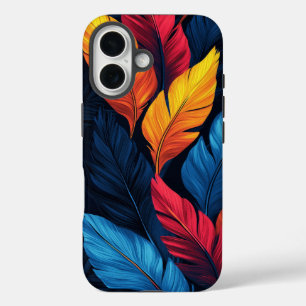 Coque Pour iPhone 16 Boîtier téléphonique Jungle Toucan Feathers