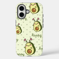 Boîtier téléphonique Kawaii Avocado - CuteiPhone /