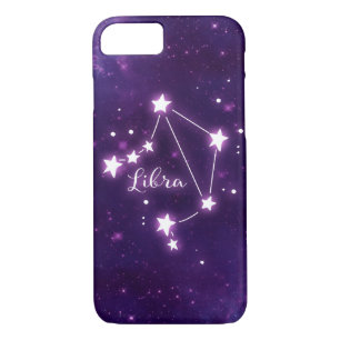 Coque iPhone 7 Boîtier téléphonique Libra Zodiac Constellation