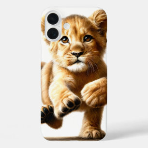 Coque Pour iPhone 16 Plus Boîtier téléphonique Lion Cub