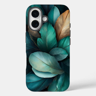 Coque Pour iPhone 16 Boîtier téléphonique Luxe Peacock Iridescente