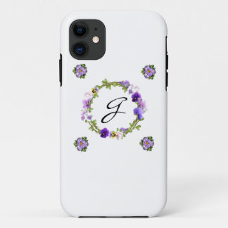 Coque Case-Mate iPhone Boîtier téléphonique monographique Floral