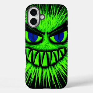 Coque Pour iPhone 16 Plus Boîtier téléphonique Monster Vert