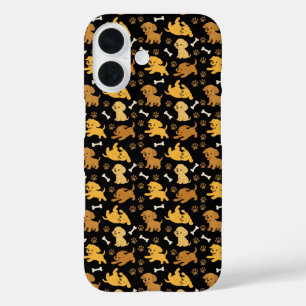 Coque Pour iPhone 16 Boîtier téléphonique Motif chien mou