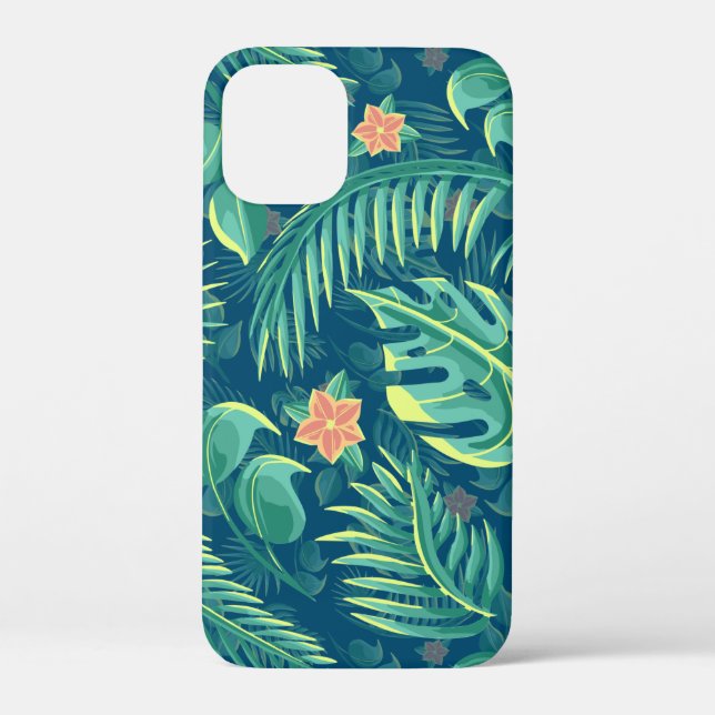 Coques Case-Mate iPhone Boîtier téléphonique Motif de Foliage Tropical (Verso)
