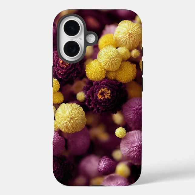 Coques Case-Mate iPhone Boîtier téléphonique mou violet et jaune (Verso)