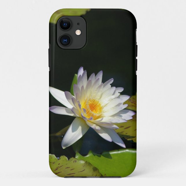 Coques Case-Mate iPhone Boîtier téléphonique Nénuphar blanc (Dos)