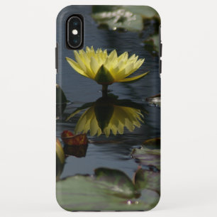 Coque Pour iPhone XS Max Boîtier téléphonique Nénuphar jaune