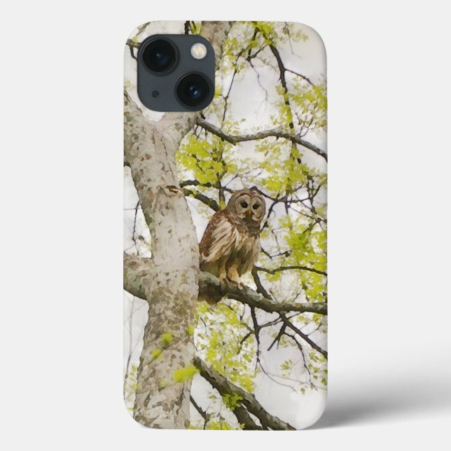 Coques Case-Mate iPhone Boîtier téléphonique Owl Art Wild Nature (Verso)