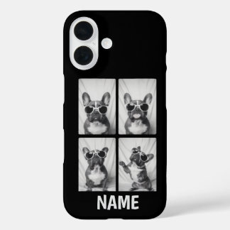 Coque Pour iPhone 16 Boîtier téléphonique personnalisé Bulldog Portrait