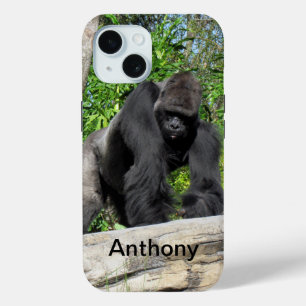 Coque Case-Mate iPhone Boîtier téléphonique personnalisé Silverback Goril