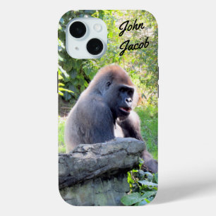 Coque Case-Mate iPhone Boîtier téléphonique personnalisé Silverback Goril