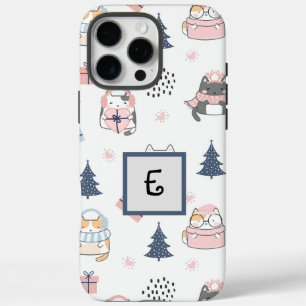 Coque iPhone 16 Pro Max Boîtier téléphonique personnalisé Whiskers d'hiver