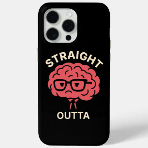 Coque Case-Mate iPhone Boîtier téléphonique pour cerveau drôle - Humour d