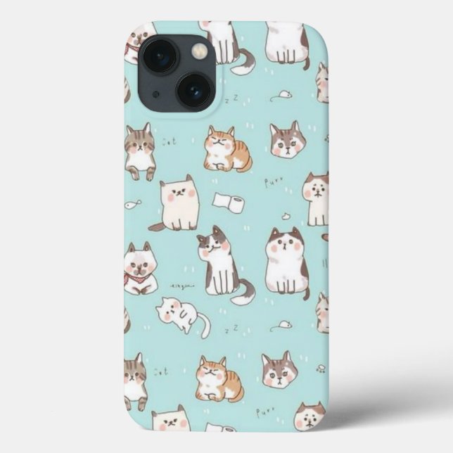 Coques Case-Mate iPhone Boîtier téléphonique pour chats (Verso)