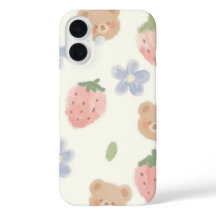 Boîtier téléphonique pour Iphone Swewbear Strawbea