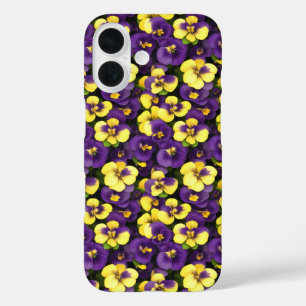 Coque Pour iPhone 16 Boîtier téléphonique pour petits volets jaunes et
