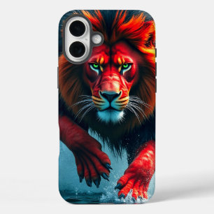 Coque Pour iPhone 16 Plus Boîtier téléphonique Red Lion