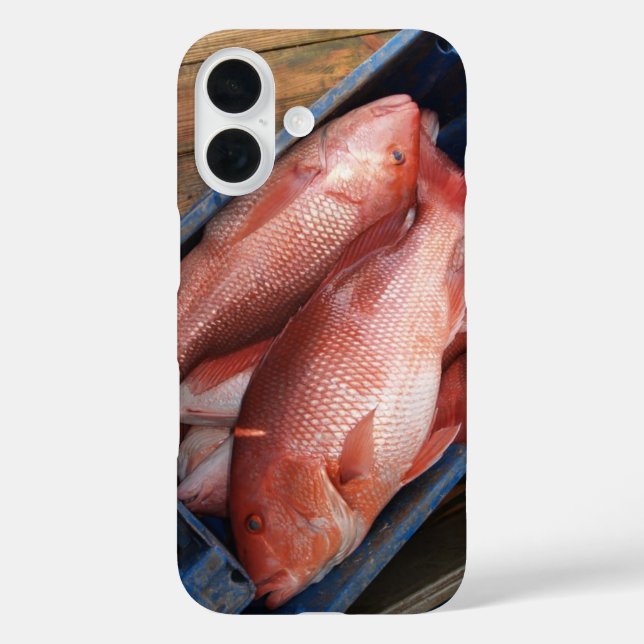 Coques Case-Mate iPhone Boîtier téléphonique Red Snapper Fish (Verso)