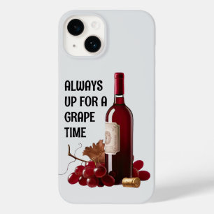 Coque Case-Mate iPhone Boîtier téléphonique Red Wine Time