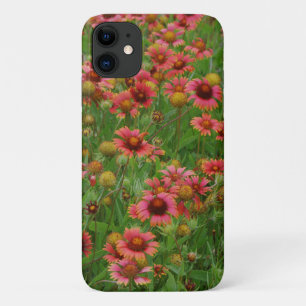 Case-Mate iPhone Case Boîtier téléphonique rouge Fleur sauvage Meadow Fl