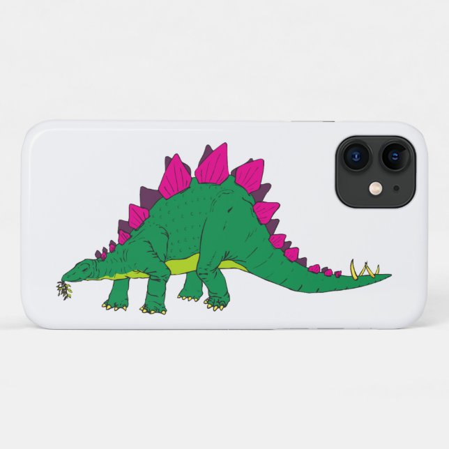 Coques Case-Mate iPhone Boîtier téléphonique Stegosaurus (Dos (Horizontal))