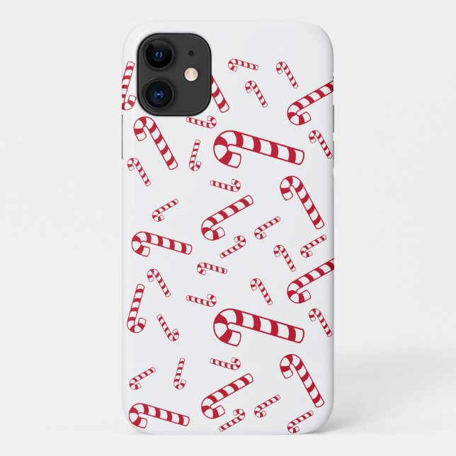 Coques Case-Mate iPhone Boîtier téléphonique - Sucre de canne rouge (Dos)