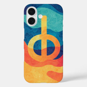 Coque Pour iPhone 16 Boîtier téléphonique Sunset Peace Vibe