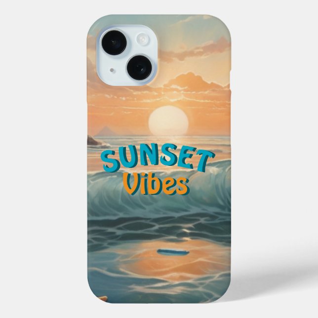 Coques Case-Mate iPhone Boîtier téléphonique Sunset Sea View (Verso)