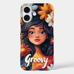 Coque Pour iPhone 16 Boîtier téléphonique super Portrait pour fille