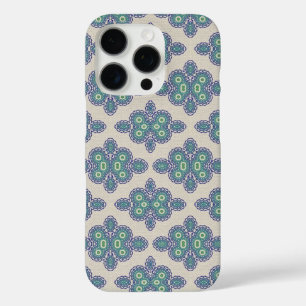 Coque iPhone 16 Pro Boîtier téléphonique vintage Blue Dreams