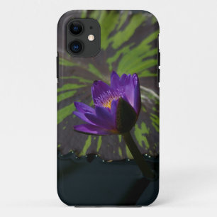 Case-Mate iPhone Case Boîtier téléphonique violet Nénuphar Lotus Flower